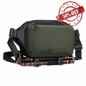 K&F Concept 2 in 1 Sling Bag 10L Everyday Shoulder Bag & Multifunction Photography Crossbody Camera DSLR Backpack Portable Bag