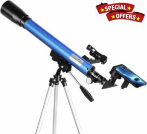Tuword Astronomical Telescope 600/50 Refractor Telescope with 2 Eyepieces