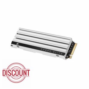 Corsair MP600 ELITE 1TB M.2 PCIe Gen4 x4 NVMe SSD – Optimised for PS5 – Included Heatsink – M.2 2280 – Up to 7