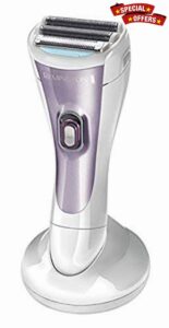 Remington Wet & Dry Showerproof Electric Cordless Lady Shaver for Women with Bikini Attachment