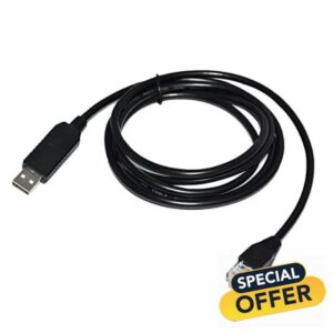 ETomey FTDI FT232RL CHIP USB TO RJ45 PLUG ADAPTER RS485 CONVERTER SERIAL COMMUNICATION CABLE Compatible With D/EY-E HYBRID SOLAR MPPT INVERTER TO PC (Size : 3M