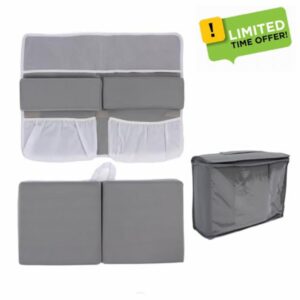 Baby Bath Kneeler Elbow Rest Pad Set