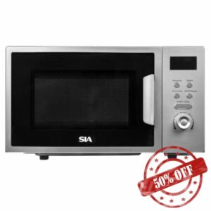 20L Microwave In Silver