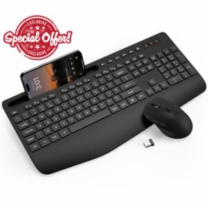 Wireless Keyboard and Mouse Combo