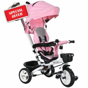 HOMCOM 6 in 1 Trike for Toddler