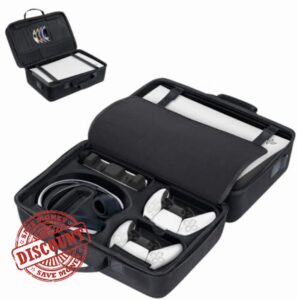 NOTEM PS5 Carry Case Hard Shell for Playstation 5 Console