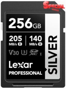 Lexar Professional SILVER SD Card 256GB