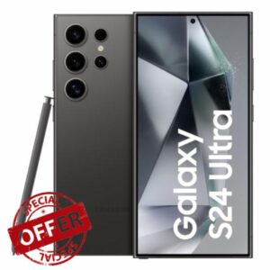 NEW Samsung Galaxy S24 Ultra 5G Smartphone 256GB Dual-SIM-Free - Titanium Black