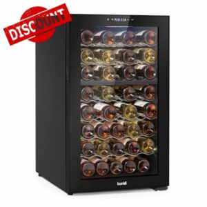 Baridi 52 Bottle Dual Zone Wine Cooler