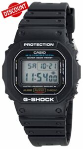 Casio Men's G-Shock DW5600E-1V Black Resin Quartz Watch
