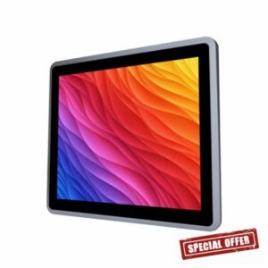 HUNSN 17 Inch Industrial IP65 Front Panel PC