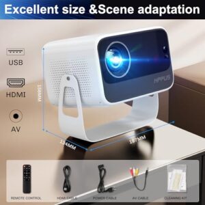 Portable Projector with Rotating Bracket