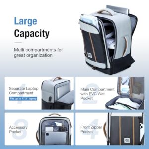 30L Flight Approved Carry-on Luggage Hand Rucksack Bag