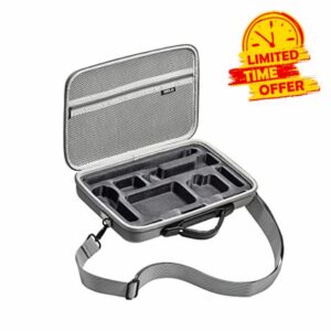 Adicop Insta 360 X3 Case Waterproof Portable Storage Bag Compatible with Insta 360 One X3 X2 X Camera Accessories Travel Case Organizer Compatible with Insta 360 X3 Camera