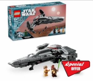 LEGO 75383 Darth Maul's Sith Infiltrator 9+ 640 Pieces Starship Building Toy Kids