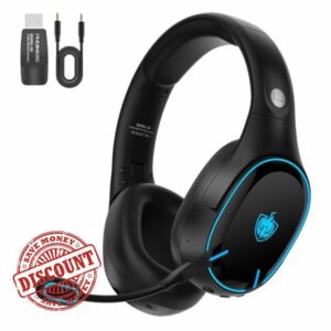 YOTMS Wireless Gaming Headset for PS4