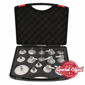 Haofy 15Pcs Master Cylinder Adapter Set