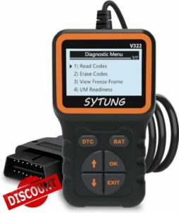 SYTUNG OBD2 Code Reader Scanner New Upgrade Universal Car Engine Fault Code Reader CAN Car Diagnostic Tool for All Protocol Cars