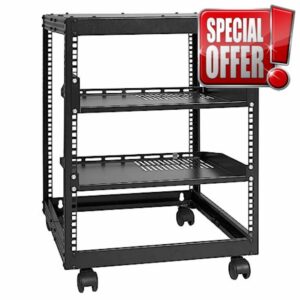 VEVOR 12U Open Frame Server Rack