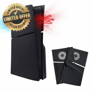 Mcbazel PS5 Slim Faceplate Replacement Hard Side Panel Plate