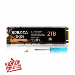 Ediloca EN206 2TB SSD M.2 SATA 3D NAND TLC