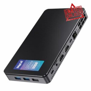 MeLE Mini PC Overclock4C Win11Pro N100(up to 3.4GHz) Alder-Lake 12th Gen 16GB RAM 512GB Micro Computer Small Desktop Office Education Home Triple Screen Display Full Function USB
