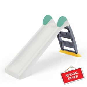 Dolu Kids Slide Indoor and Outdoors - White