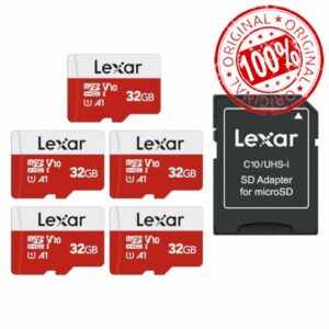 Lexar E-Series 32GB Micro SD Card 5 Pack
