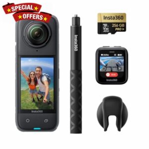 Insta360 X4 GPS Bundle - 8K Waterproof 360 Action Camera
