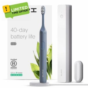SURI Sustainable Sonic Toothbrush - Slim and Powerful Electric Toothbrush