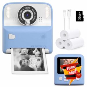 Instant Print Camera for Kids