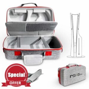 ASNOMY Carrying Case Compatible with PS5 Slim