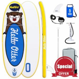 Tuxedo Sailor Inflatable Stand Up Paddle Board SUP Yoga Board Complete Accessories Adjustable Paddleboard