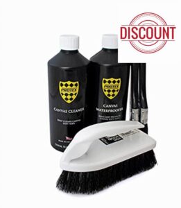 PROTEX Convertible Soft Top Care Kit with Canvas Cleaner & Waterproofer - 1Ltr