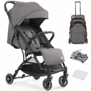 Hello-5ive Lightweight Travel Stroller - Compact Baby Pushchair with Adjustable Seat