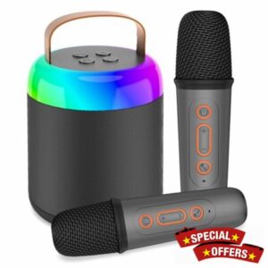 Tipao Karaoke Machine for Kids with 2 Microphones