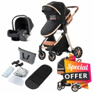 Reenborn 3 in 1 Pushchair Travel System