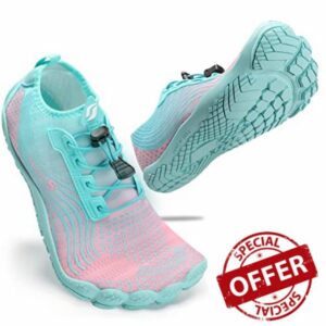 ZHR Mens Womens Water Shoes Quick Dry Aqua Socks for Swim Beach