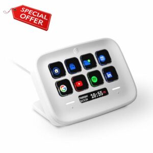 Elgato Stream Deck Neo – 8 Customizable Keys