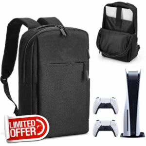 Aytop Carrying Case Backpack for PS5 Slim