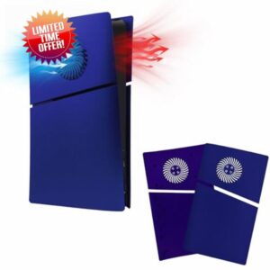 Mcbazel PS5 Slim Faceplate Replacement Hard Side Panel Plate