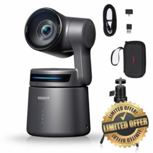 OBSBOT Tail Air NDI 4K Webcam Streaming with Tripod