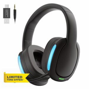 YOTMS Wireless Gaming Headset for PS4 PS5 PC Switch