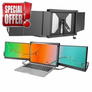 JoyReal Triple Monitor for 13''-16'' Laptop