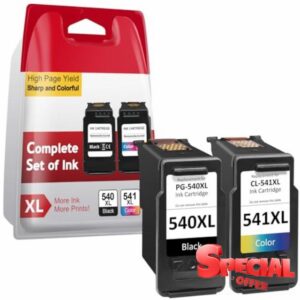 INKYEAH 540 and 541 Ink Cartridges XL