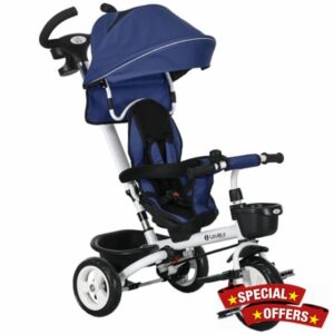HOMCOM 6 in 1 Trike for Toddler