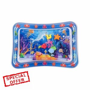 Yxrdzkj Thickened Water Sensor Play Mat with Fish Children's Play Sensor Play Mat Feels Cool and Comfortable Water Sensory Playmat with Fish Sea Ocean Theme Sensory Toy Feel Cool Comfo