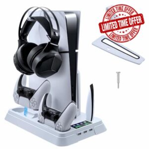 Cooling Charging Stand for PS5/PS5 Slim