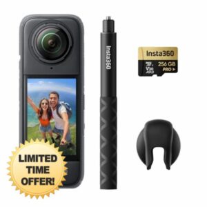 Insta360 X4 Get-Set Bundle - 8K Waterproof 360 Action Camera