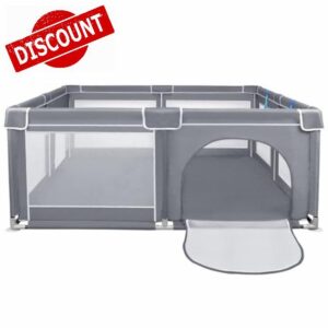 TRENDENG Playpen Baby Play Pen for Babies and Toddlers